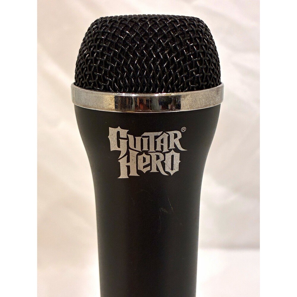 Guitar Hero Wired USB Microphone Multi-Platform Black/Silver
